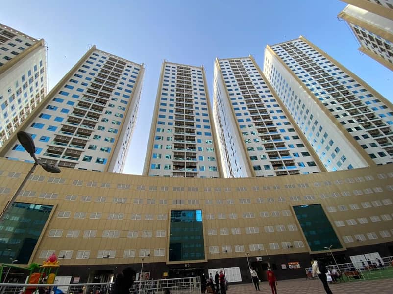 Studio Flat For Sale Available in Ajman Pearl Tower with Parking nad Furniture