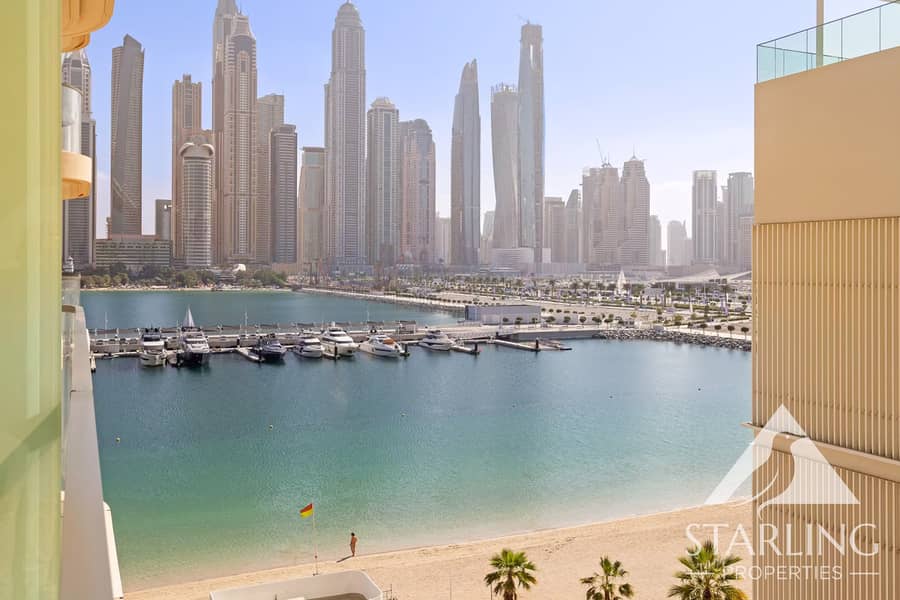 位于迪拜港，艾玛尔海滨社区，滨海景观公寓，滨海景观1号大厦 1 卧室的公寓 2849000 AED - 8613639