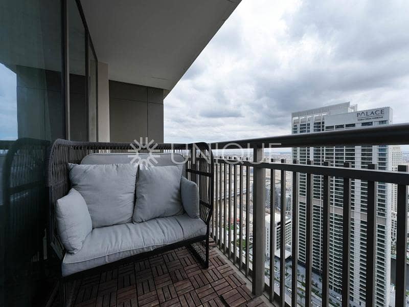 High Floor | Furnished | Balcony With Creek View