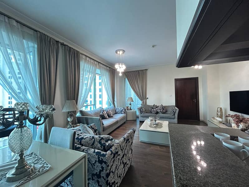 شقة في بوبورت،مارينا بروميناد،دبي مارينا 1 غرفة 2050000 درهم - 8614279
