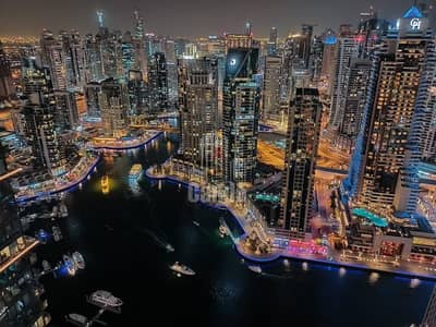 1 Bedroom Flat for Rent in Dubai Marina, Dubai - Full Marina View / Luxury and Cosy Apartment