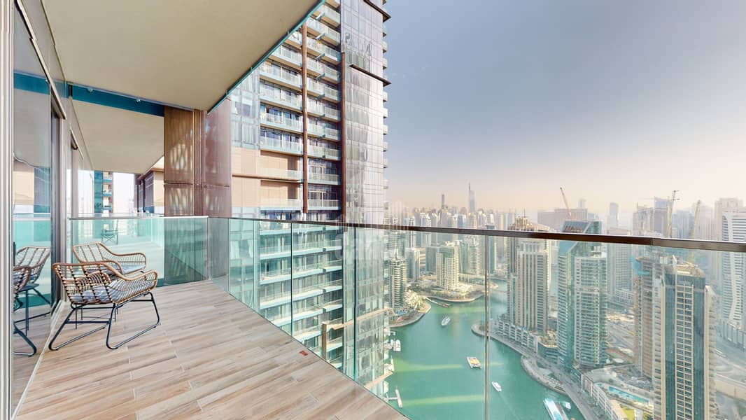 位于迪拜码头，滨海之门，朱美拉生活滨海之门 1 卧室的公寓 21000 AED - 5893266