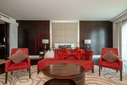 شقة فندقية 2 غرفة نوم للايجار في الجداف، دبي - شقة فندقية في ماريوت للشقق الفندقية،الجداف 2 غرف 430000 درهم - 8614797