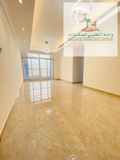4 rooms and a hall for annual rent in Ajman Al Rawda 3, very luxurious finishing, card entry system with parking and a free month
