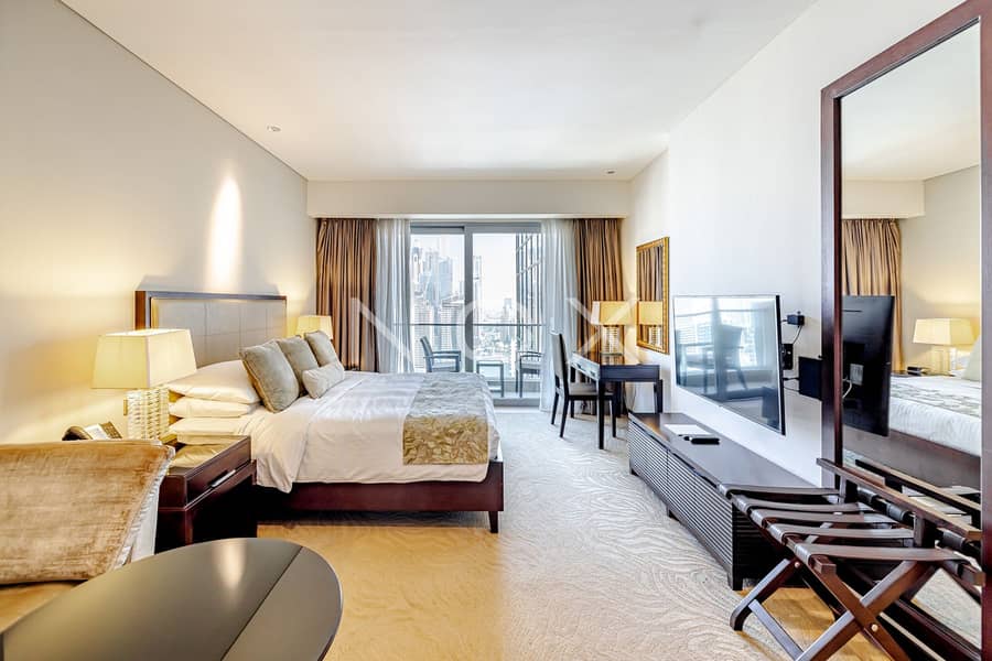 位于迪拜码头，迪拜谦恭海滨酒店（购物中心酒店） 的公寓 14000 AED - 8385816