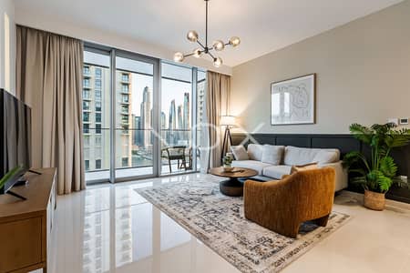 1 Bedroom Apartment for Rent in Dubai Harbour, Dubai - 1 Bed With Marina View In Beach Isle T1