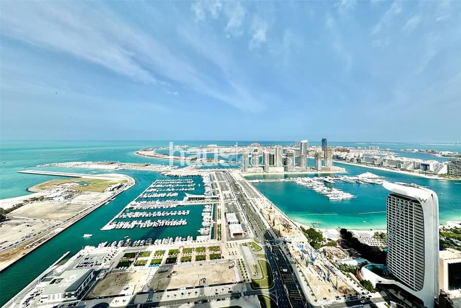 位于迪拜码头，阿联酋皇冠大厦 5 卧室的顶楼公寓 16000000 AED - 8615529