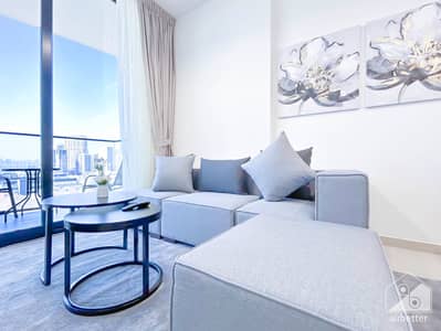1 Bedroom Flat for Rent in Jumeirah Village Circle (JVC), Dubai - JVC BINGHATTI CREST-502-LIVING-5. jpg