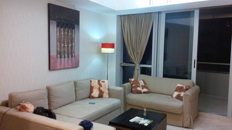 位于迪拜码头，波澜大厦 1 卧室的公寓 75000 AED - 3824981