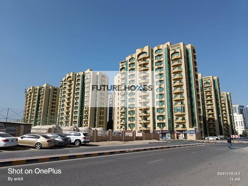 Flat for rent in  Al rashidia Ajman With free Parking, Balcony