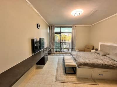 Studio for Rent in The Greens, Dubai - I Furnished Studio with Balcony | The Greens | Canal View