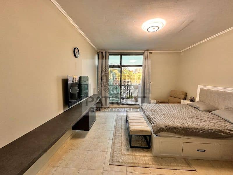 I Furnished Studio with Balcony | The Greens | Canal View