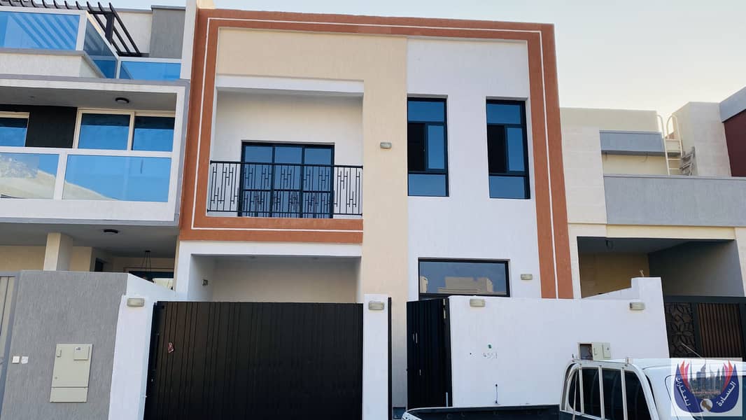 For rent, a new villa in Ajman, Al Zahia area