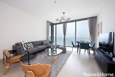 2 Bedroom Flat for Rent in Dubai Marina, Dubai - Fully Furnished  I Full Sea View I High floor