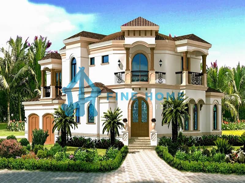 own a villa in a prime location.