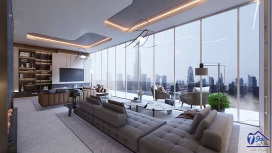 1 Bedroom Flat for Sale in Downtown Dubai, Dubai - Image_Society House_3 Bedroom Living Room. jpg
