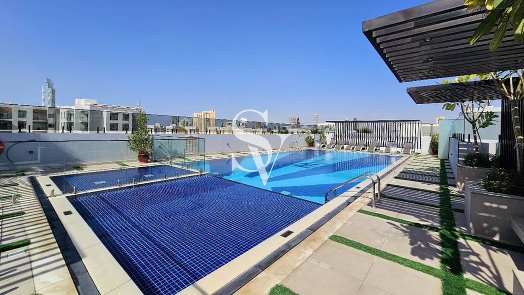 شقة في ميكا ريزيدنس،مدينة دبي للإنتاج 1 غرفة 82000 درهم - 8619788