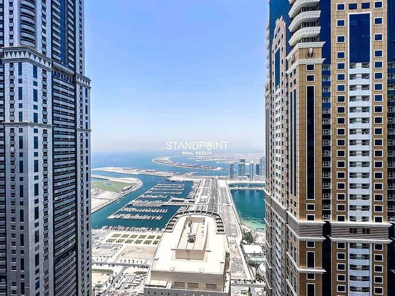 位于迪拜码头，滨海山岭塔楼 1 卧室的公寓 1150000 AED - 8623534