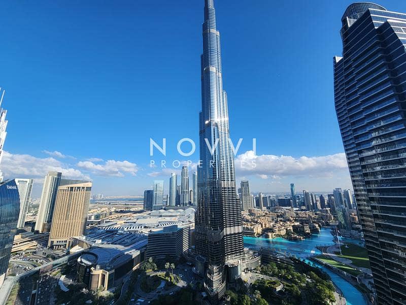 Burj Khalifa View | Vacant | High Floor