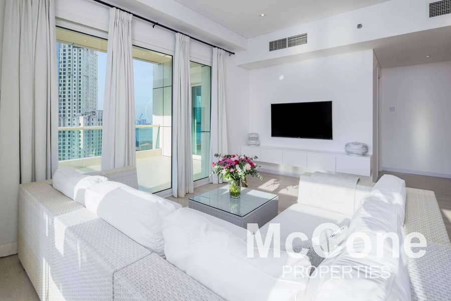位于迪拜码头，皇家海洋塔楼 2 卧室的公寓 2490000 AED - 8623757