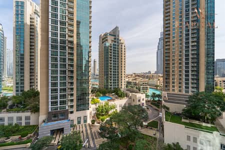 2 Bedroom Flat for Rent in Downtown Dubai, Dubai - Fountain View | 2 Balconies | Multiple Cheques