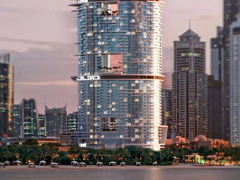 位于迪拜码头，卡瓦利大厦 1 卧室的公寓 2550000 AED - 8605103