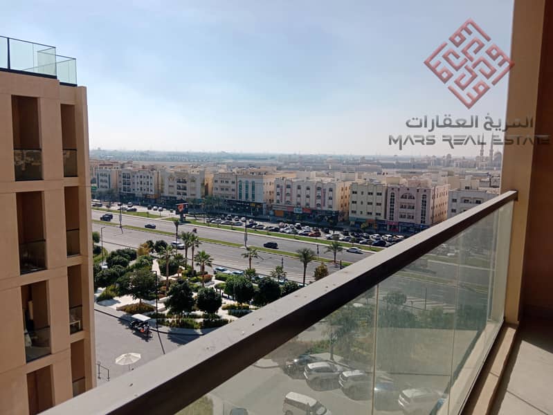 Luxurious Brand New 1bhk with all facilities swimming pool view available in Al Mamsha.