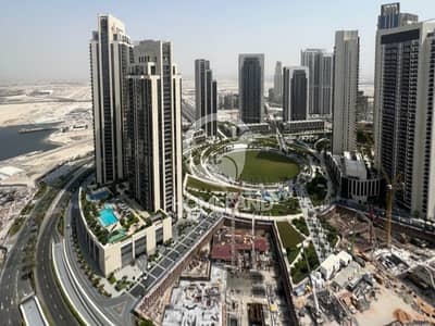 2 Bedroom Apartment for Rent in Dubai Creek Harbour, Dubai - Mid Floor |Equipped Unit | Partial Sea View