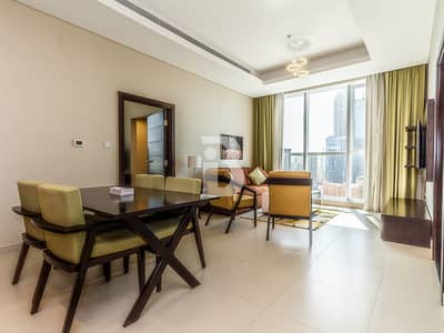 فلیٹ 1 غرفة نوم للايجار في منطقة الكورنيش، أبوظبي - شقة في برج الجوهرة،منطقة الكورنيش 1 غرفة 95000 درهم - 8625287