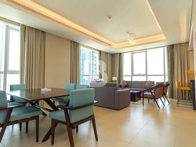 شقة 2 غرفة نوم للايجار في منطقة الكورنيش، أبوظبي - شقة في برج الجوهرة،منطقة الكورنيش 2 غرف 135000 درهم - 8625432