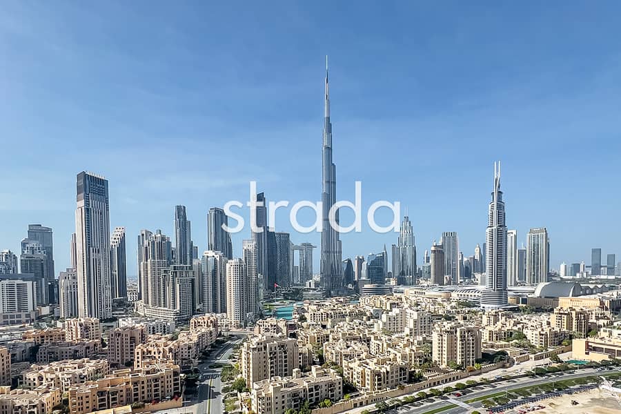 Full Burj View | 1BR | Largest Layout