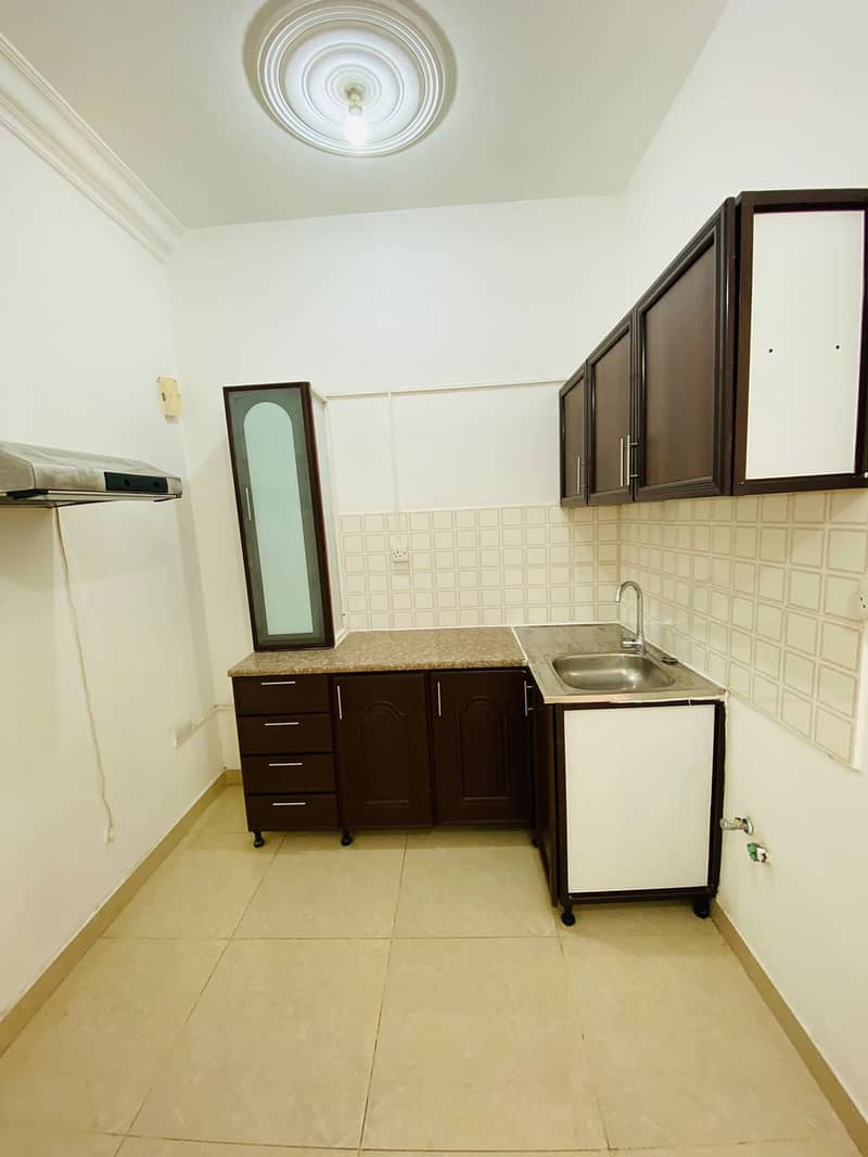 Separate Entrance One Bedroom Plus Hall With Separate Kitchen Full Bathroom Available Villa In Shakbout City.