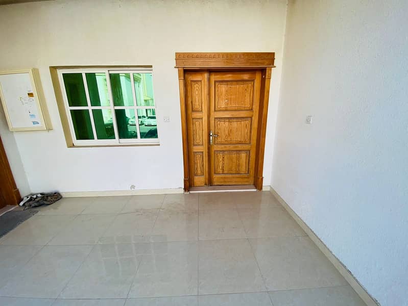Private Entrance 1bhk With Separate kitchen Apartment Available In Villa For Rent At Shakhbout City