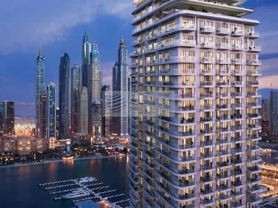 4 Bedroom Penthouse for Sale in Dubai Harbour, Dubai - Luxury Half-Floor Penthouse |High Floor |Palm View