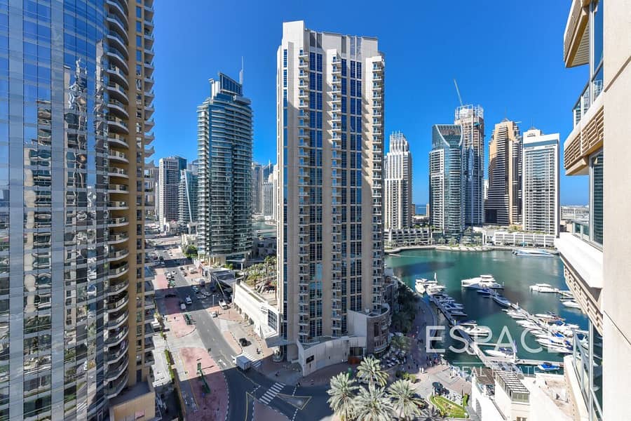 Upgraded | 2 Beds | Study | Marina View