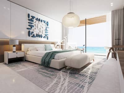 1 Bedroom Flat for Sale in Yas Island, Abu Dhabi - 4. BR APT bedroom. jpg