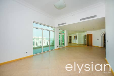 3 Bedroom Apartment for Rent in Palm Jumeirah, Dubai - Available Now I High Floor I Unfurnished