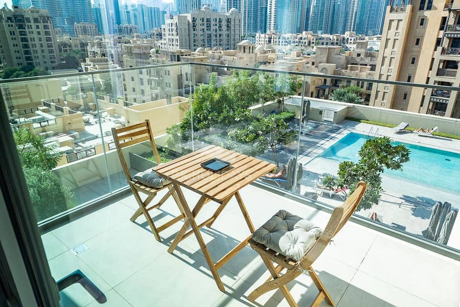 位于迪拜市中心，皇家塔楼 2 卧室的公寓 17500 AED - 8287130