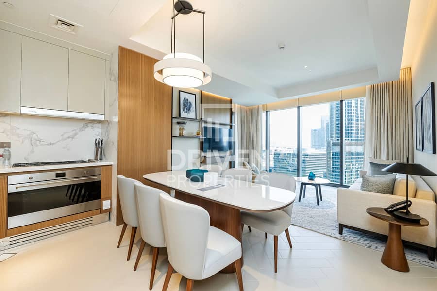 Bright Unit with Burj and Fountain Views