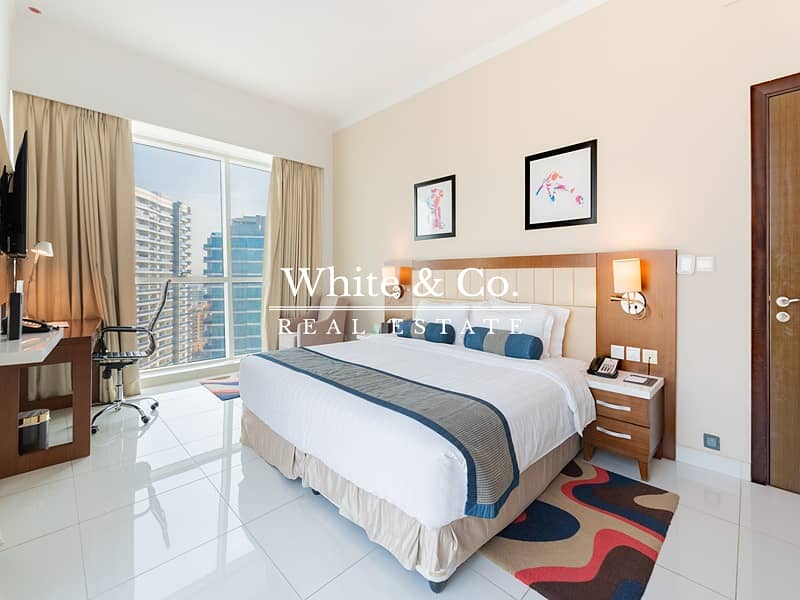 شقة في فندق وأجنحة تريبان من فخرالدين،مدينة دبي الرياضية 2 غرف 114000 درهم - 8628846
