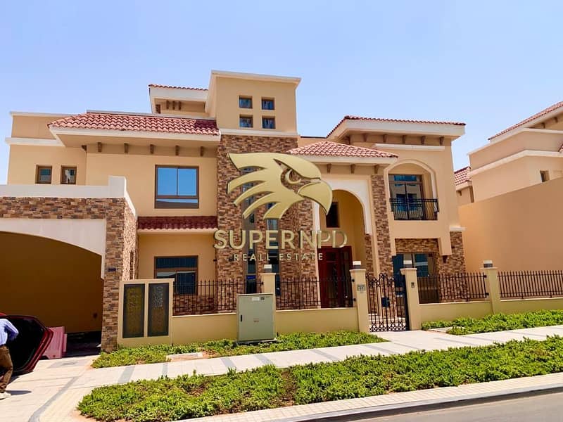 Beautiful Luxury 4 Bedrooms Villa Sea View With All Amenities Luluat Al Raha Beach, Abu Dhabi