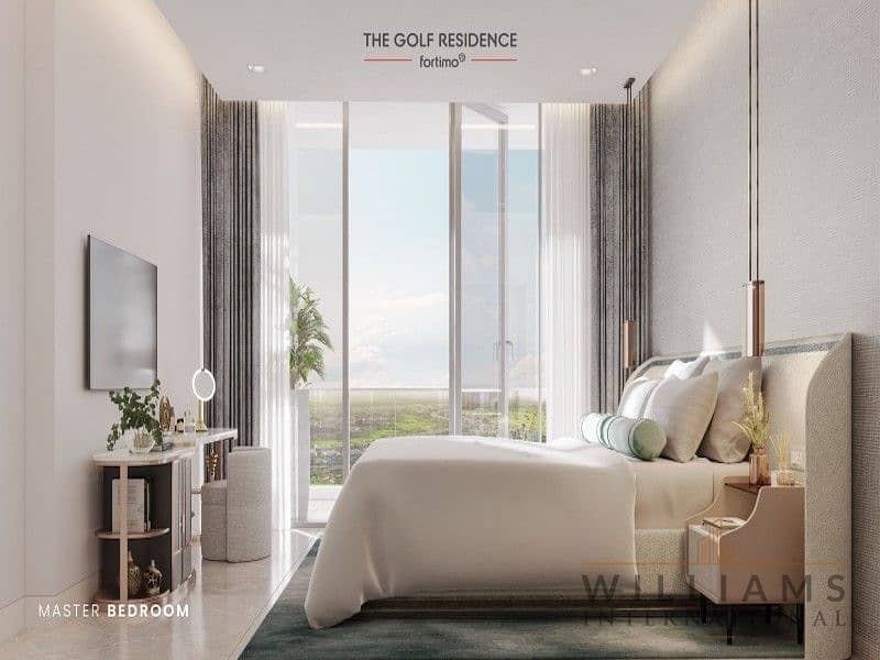 位于迪拜山庄，Golf Residences by Fortimo 1 卧室的公寓 1894000 AED - 7786682