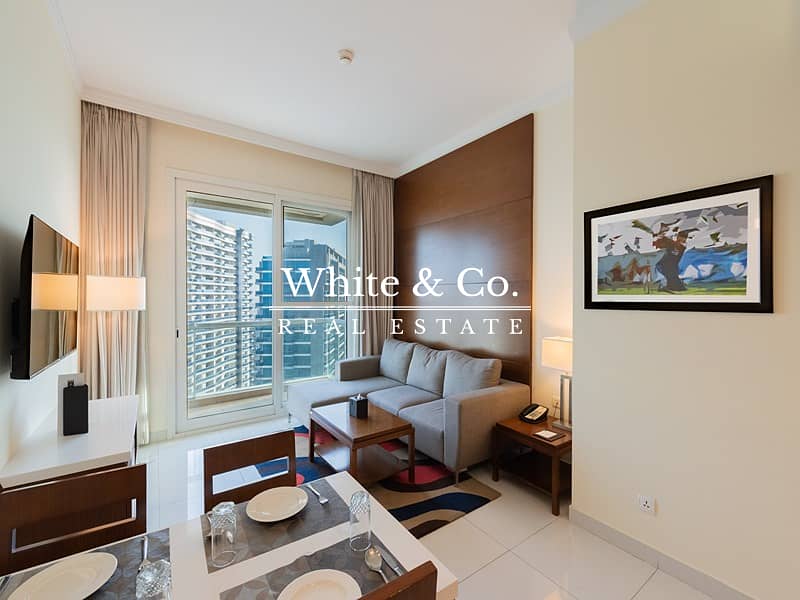 位于迪拜体育城，法克尔丁特雷潘套房酒店 2 卧室的公寓 114000 AED - 8629542