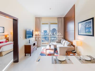 فلیٹ 1 غرفة نوم للايجار في مدينة دبي الرياضية، دبي - شقة في فندق وأجنحة تريبان من فخرالدين،مدينة دبي الرياضية 1 غرفة 85000 درهم - 8629543