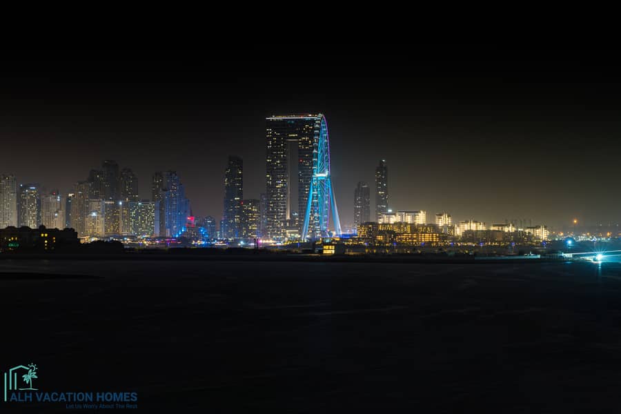 13 Dubai Palm Beach Skyline View - Night. jpg