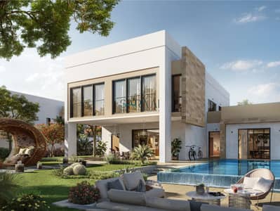 4 Bedroom Villa for Sale in Yas Island, Abu Dhabi - Single Row and Corner | Second Row on Golf