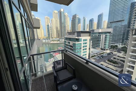 1 Bedroom Apartment for Rent in Dubai Marina, Dubai - 1 Bed | Marina View | Furnished | Vacant
