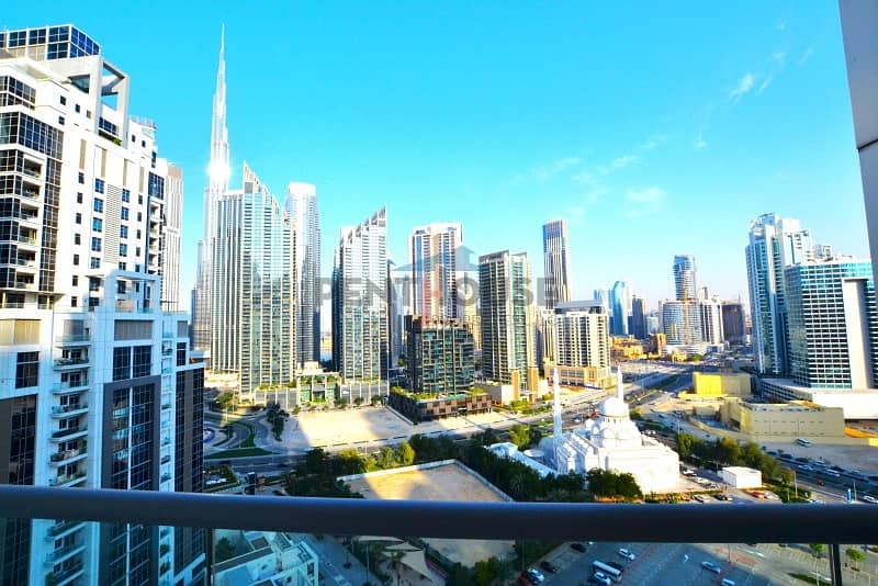Burj Khalifa View | High Floor | Ready to move in