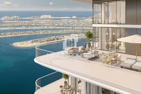 4 Bedroom Apartment for Sale in Dubai Harbour, Dubai - Marina and Burj Al Arab View | Type 01
