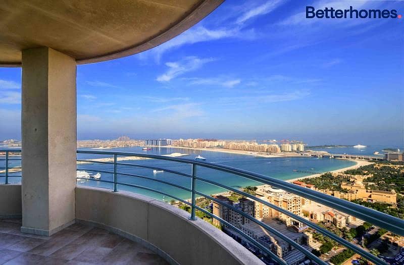位于迪拜码头，滨海皇冠塔楼 3 卧室的公寓 215000 AED - 8631923